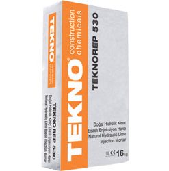 Teknorep 520 Ex Doğal Hidrolik Kireç Esaslı Tamir Harcı
